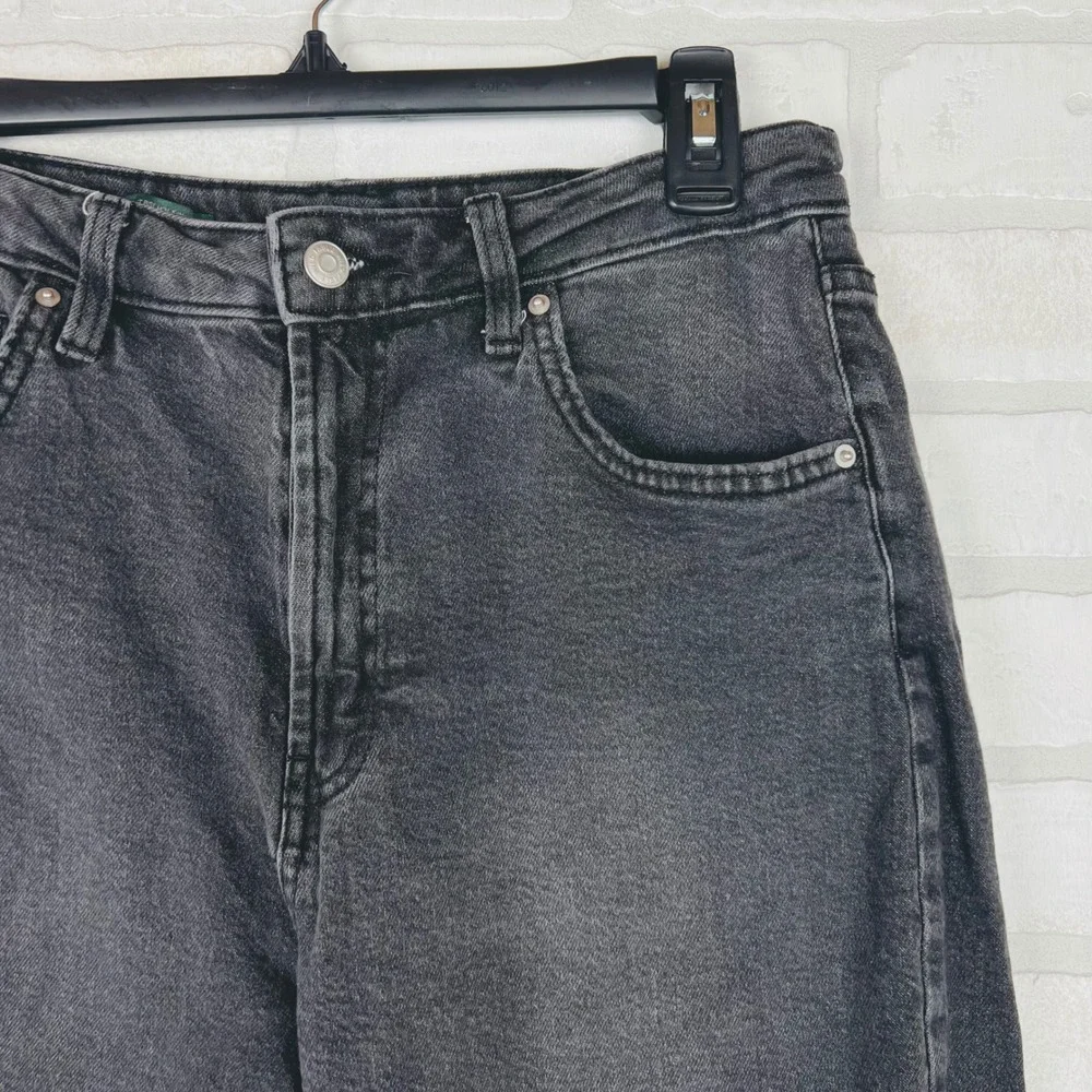Wild‎ Fable Girls Size 10 (14-16) Black High Rise Mom Jeans
